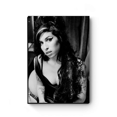 Quadro decorativo MDF Amy Winehouse
