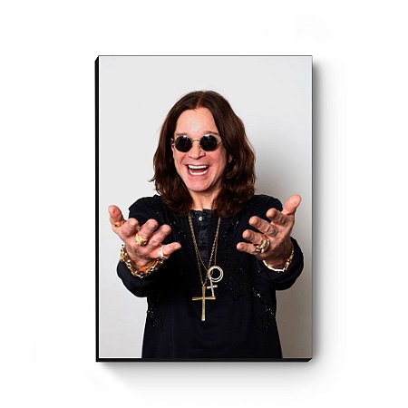 Quadro decorativo MDF Ozzy Osbourne MOD2