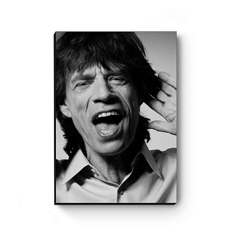 Quadro decorativo MDF Mick Jagger