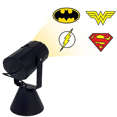 Luminária projetor - Liga da Justiça DC