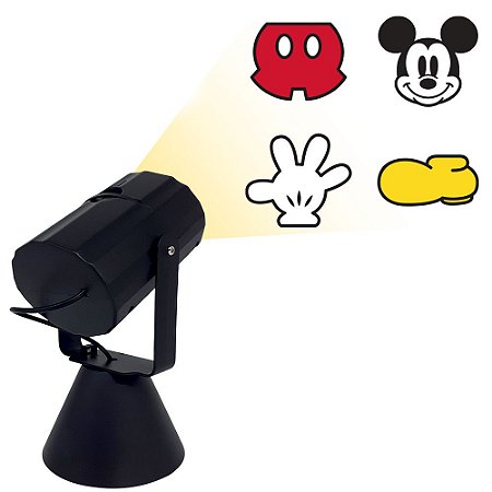 Luminária projetor - Mickey