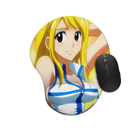 Mouse pad Ergonômico Fairy Tail Lucy Heartfilia