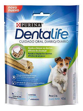 Petisco Nestlé Purina DentaLife Pequeno para Cães - 42g