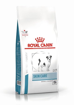 Ração Royal Canin Canine Veterinary Skin Care Small Dog para Cães com Doenças de Pele - 2Kg e 7,5Kg