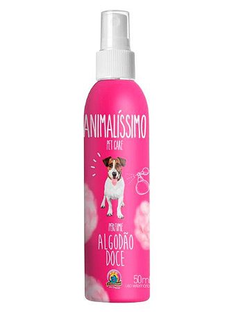 Perfume Animalíssimo Pet Care Algodão Doce - 50ml
