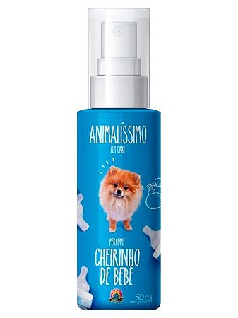 Perfume Animalíssimo Pet Care Cheirinho de Bebê - 50ml
