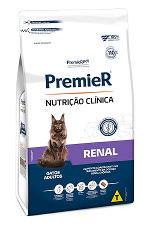 Ração PremieR Nutrição Clínica Renal para Gatos Adultos - 500g ou 1,5kg