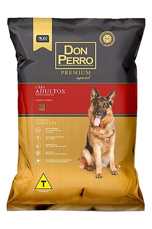 Ração Don Perro Premium Especial Sabor Carne e Arroz para Cães Adultos - 7kg ou 15Kg