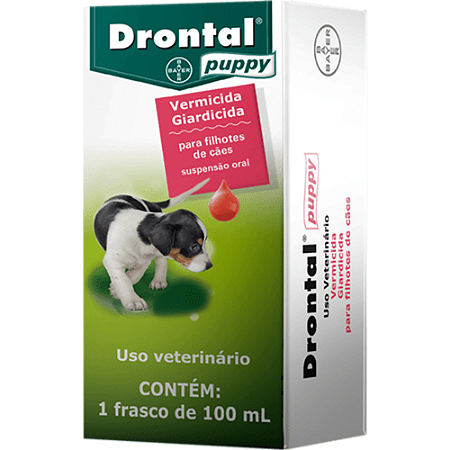 Vermífugo Drontal Puppy para Cães - 20mL