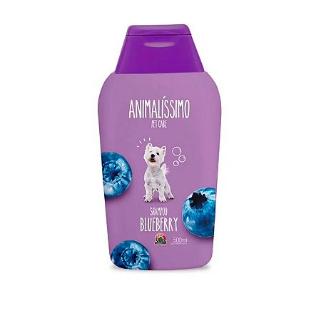 Shampoo Blueberry Animalissímo Para Cães - 500ml