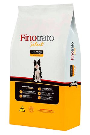 Ração Finotrato Select Premium Especial para Cães Adultos - 15kg ou 20Kg