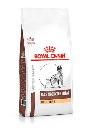 Ração Royal Canin Canine Veterinary Diet Gastro Intestinal High Fibre para Cães Adultos - 10,1kg