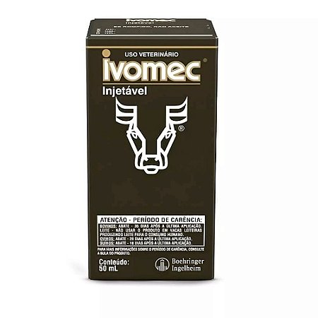 Ivomec Injetável 50ml - Boehringer Ingelheim