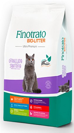 Granulado Sanitário Finotrato Bio-Litter para Gatos - 10kg