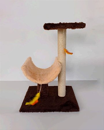 Arranhador Poste com Concha Núm. 06 para Gatos