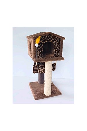 Arranhador Casinha Mini Núm. 56 para Gatos + Frete (à combinar) - Consulte regiões com entrega