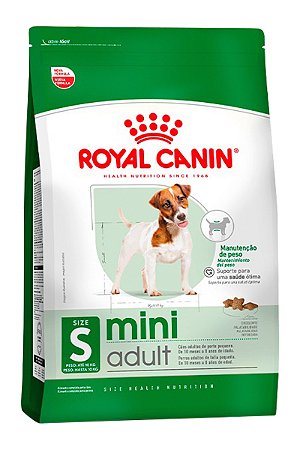 Ração Royal Canin Mini Adult para Cães Adultos de Raças Pequenas com 10 Meses ou mais - 2,5kg ou 7,5kg