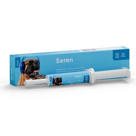 Suplemento Alimentar Ourofino Seren 30g para Cães e Gatos