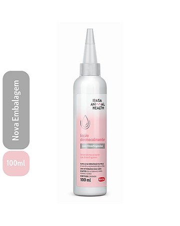 Loção Dermocalmante Animal Health 100ml - Hidratante para Cães e Gatos com Fitoesfingosina