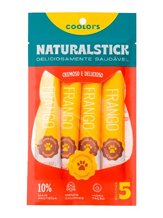 Petisco Naturalstick Coolors Sabor Frango para Gatos - 15g