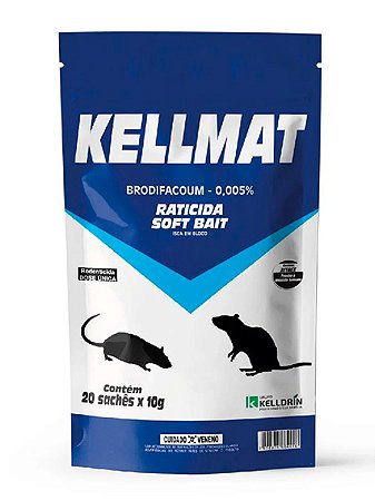 Raticida Kellmat Soft Bait - 10g ou 200g