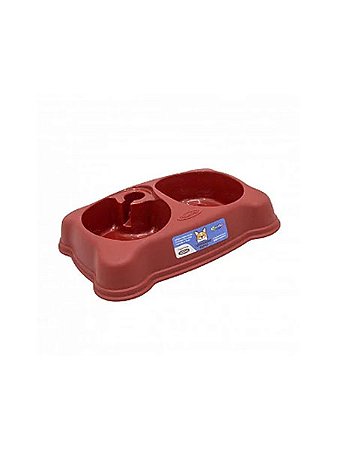 Comedouro e Bebedouro Duplo - 900ml
