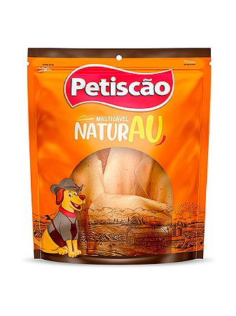 Petisco Natural Pesticão Orelha Bovina para Cães