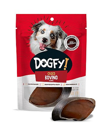 Petisco Natural Dogfy Casco Bovino para Cães