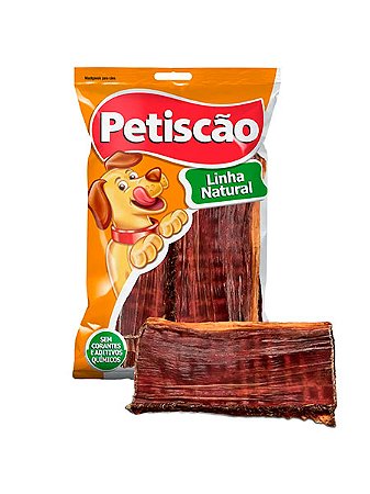 Petisco Natural Petiscão Esofago Aberto para Cães