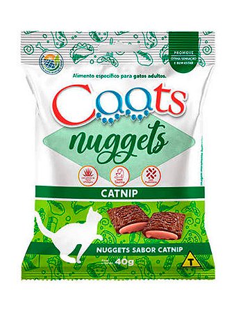 Petisco Nuggets Caats Sabor Catnip para Gatos - 40g