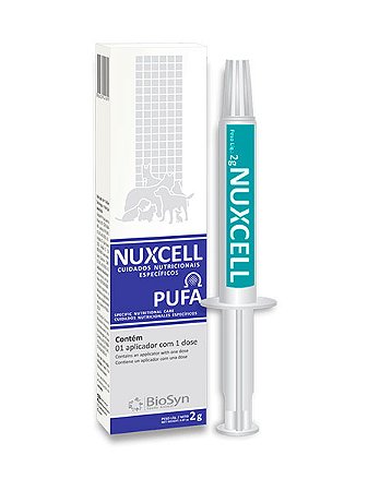 Suplemento Vitamínico Nuxcell Pufa BioSyn - 2g