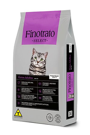 Ração Finotrato Select Premium Especial para Gatos Adultos - 10,1kg