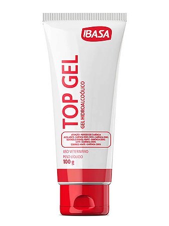 Gel hidroalcoólico Top Gel Ibasa - 100g