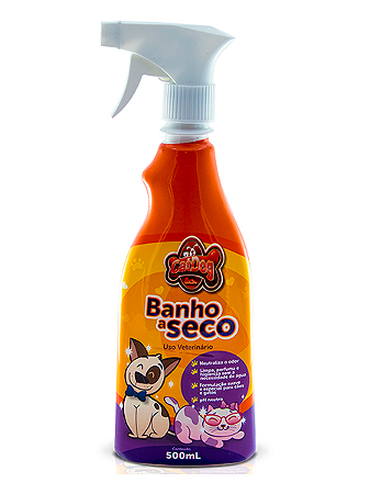 Banho a Seco Para Cães e Gatos CatDog - 500ml