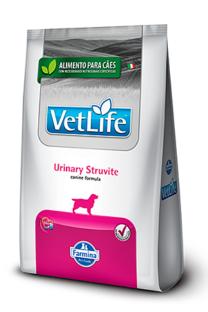 Ração VetLife Farmina Urinary Struvite para Cães Adultos - 2kg
