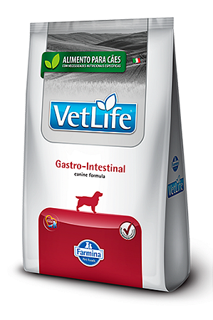 Ração VetLife Farmina Gastro-Intestinal para Cães Adultos - 2kg ou 10,1kg