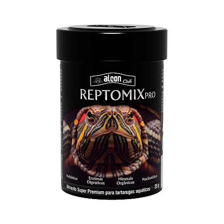 Ração Alcon Club Reptomix Pro para Tartarugas Aquáticas - 28g ou 78g