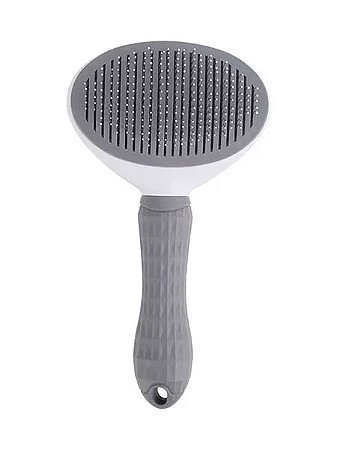 Rasqueadeira Autolimpante para Cães e Gatos