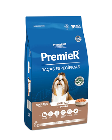 Ração PremieR Raças Específicas Salmão para Cães Adultos Shih Tzu - 2,5 kg