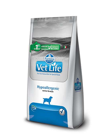 Ração Farmina Vet Life Hypoallergenic para Cães Adultos 2kg ou 10,1kg