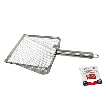 Pá Higiênica de Inox Great Pets para Caixa de Areia - Malha 2 mm ou 4,3 mm