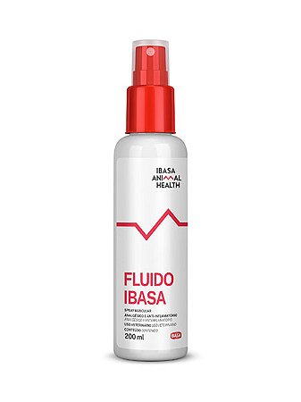 Fluído Spray Muscular Ibasa Para Cães - 200ml