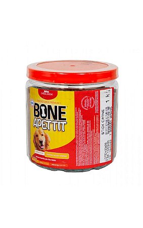 Bifinho Bone Apettit Sabor Carne - 1kg