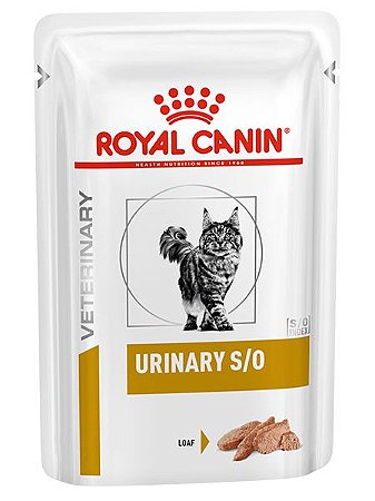 Ração Úmida Royal Canin Sachê Feline Veterinary Urinary S/O para Gatos - 85g