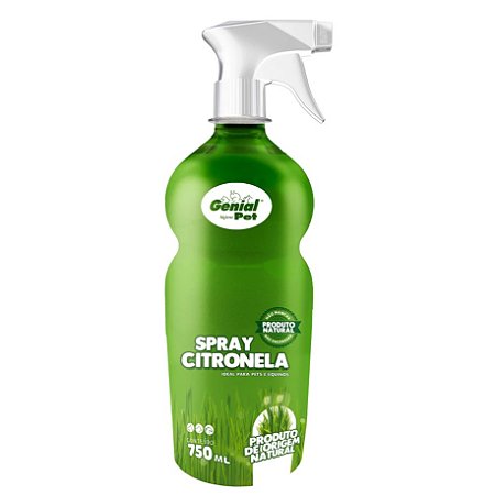 Spray Repelente de Citronela Genial - 750ml