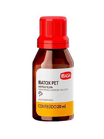 Ectoparasiticida Ibatox Ibasa Pet para Cães - 20 mL