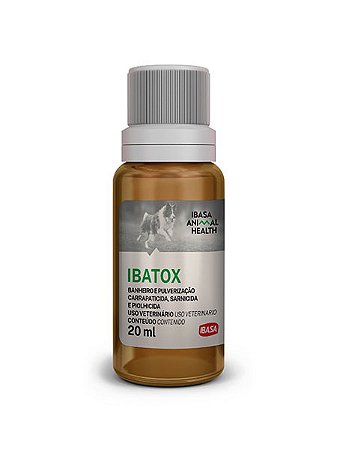 Ectoparasiticida Ibatox Ibasa - 20 ml