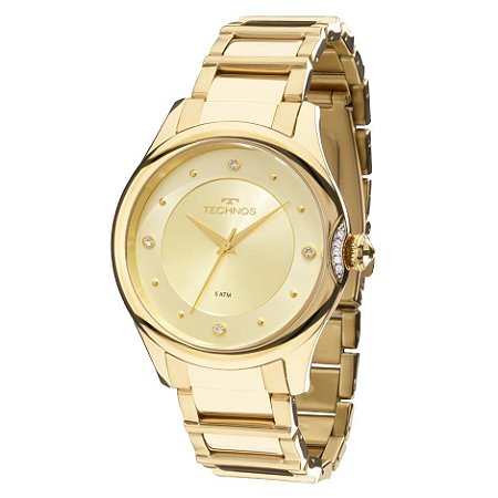 Relógio technos feminino elegance crystal Clearance