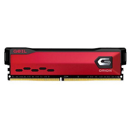 Memoria DDR4 Geil Orion, 8GB 3600MHz, Red, GAOR48GB3600C18BSC
