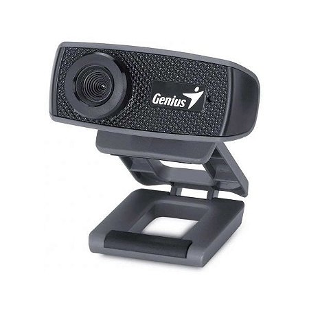Webcam Genius FaceCam 1000X V2 Preto (HD 720p / 1 MP)